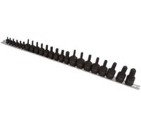 Laser 3929 Star Socket Bit Set 1/4"D, 3/8"D, 1/2"D 23pc