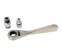 LASER 4002 Reversible Ratchet Short 1/4" Drive Chrome Vanadium Steel 72 Teeth