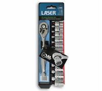 Laser 4111 11 Piece 3/8" Drive Alldrive Socket Set