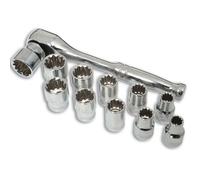 Laser Tools 4111 Alldrive Socket Set 3/8"D 12pc
