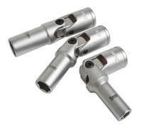 Laser 4122 Glow Plug Socket Set 3/8"d 3pc