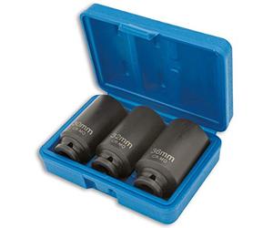 Laser 4146 Hub Nut Socket Set 1/2"D 3pc