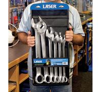 Laser 4887 6 Piece 34 - 50mm Jumbo Combination Spanner Set