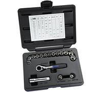 Laser 5012 Alldrive Go Thru Socket Set 1/4"D 17pc