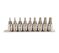 Laser 5213 Torx Plus® Socket Bit Set 3/8"D 9pc
