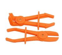 Laser 5527 Flexible Hose Clamp Set 2pc, Orange