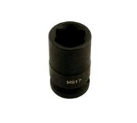 Laser 5707 Wheel Nut Socket Convex 17mm