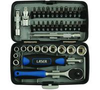 Laser Socket & Bit Set 5960 – 1/4in Drive, 38-Piece
