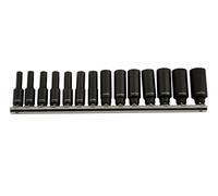 Laser Exhaust Technology Deep Impact Socket Set 5962 1/4 inch Drive 14-Piece