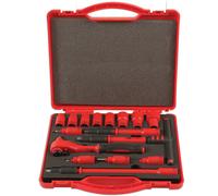 Laser 6148 Insulated Socket Set 3/8"D 16pc