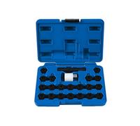 Laser 6232 Locking Wheel Nut Key Set 22pc - for VAG