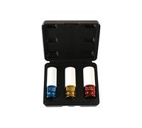 Laser 6294 Alloy Wheel Nut Sockets, Set of 3, Variety pack