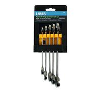 Laser 6295 Ratchet Ring Combination Spanner Set 5pc