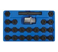 Laser 6539 Locking Wheel Nut Key Set 22pc - for BMW