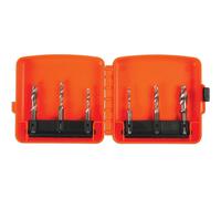 LASER 6569 Drill Tap Deburr Bit Set 6pc High Speed Steel M3-M10 Garage Workshop