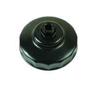 Laser 6609 Oil Filter Wrench 3/8"D - 93mm x 15 Flutes, Black