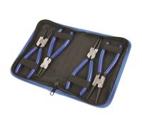 Laser Circlip Plier Set 6685 – 180 mm, 4 pc – Silver