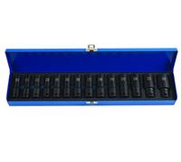 Laser 6712 Deep Impact Socket Set 1/2"D 14pc, Silver