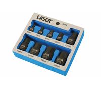 Laser 6726 Low Profile Hex Socket Bit Set 9pc
