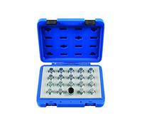 Laser Locking Wheel Nut Key Set 20Pc - For Vauxhall, Opel