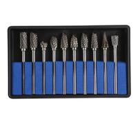 Laser Laser 6889 10 Piece Tungsten Carbide Burr Set