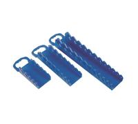 Laser 6939 3 Piece Stubby 25 Spanner Blue Organiser Set