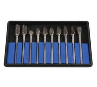 Laser Tungsten Carbide Burr Set 6889 10 Piece