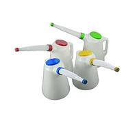 Laser 7010 Oil Measuring Jug Set 5L 4pc, Blue,green,red