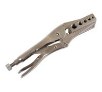 Laser 7030 Air Tubing Pipe Grip Locking Pliers, Silver
