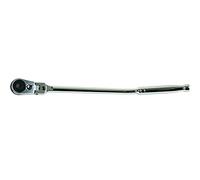 Laser Tools Low Profile Flexi-Head Ratchet with Cranked Handle 3/8"D 7065