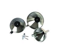 Laser 7099 Stainless Steel Funnel Set 3pc