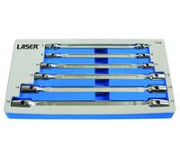 Laser Socket Spanner Set 7256 – Flexible, Double – 6pc