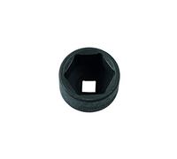 Laser 7257 Oil Filter Socket 3/8"D - 30mm, Chrome With Black Coating