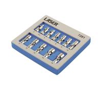 Laser Exhaust Technology Universal Joint Socket Set 7281 1/4" D 12Pc