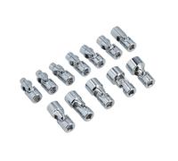 Laser Exhaust Technology Universal Joint Socket Set 7281 1/4" D 12Pc