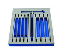 Laser 7284 T-Handle Double End Screwdriver Set 12pc