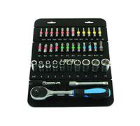Laser 7310 Socket & Bit Set 1/4"D 37pc
