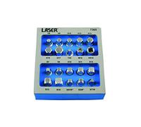 Laser 7365 Sump Plug Key Set 3/8"D 20pc