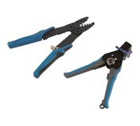 Laser 2 Piece Wire Cutter Crimper and Stripper Set