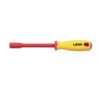 LASER 7438 Screwdriver 5.5mm Spanner Chrome Vanadium Steel VDE Insulated Handle