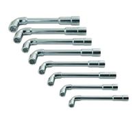 Laser Laser 7506 8 piece 'Go Thru' Angled Socket Spanner Set