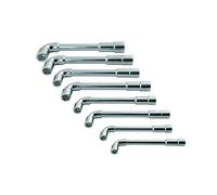 Laser Laser 7506 8 piece 'Go Thru' Angled Socket Spanner Set
