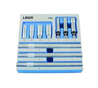 Laser 7605 Spark Plug Socket Set 3/8"D 10pc