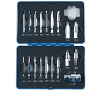 Laser 7678 19 Piece Extractor Set for Torx® Hex Fittings