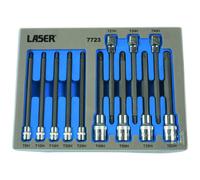 Laser 7723 12 piece Tamperproof Torx® Set 135mm Long