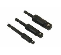 Laser 7778 Impact Quick Locking Socket Adaptor Set 75mm 3pc