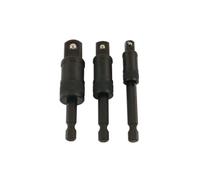 Laser 7778 3 piece 75mm Quick Locking Impact Socket Adaptor Set