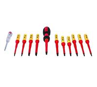 Laser Insulated Screwdriver Set 7939 13pc 1000V VDE