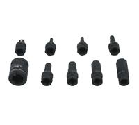 Laser 7977 Dual Drive Hex Allen Impact Bit Set 5-17mm 3/8 1/2 Drive 9pc