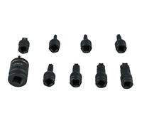 Laser 7978 Dual Drive Star* Impact Bit Socket Set 9pc